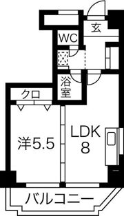 アーバンドエル御器所通の間取り画像