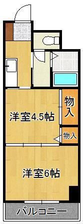 SKハイツの間取り画像