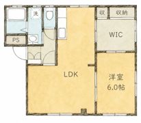 メゾンAKIRAの間取り画像
