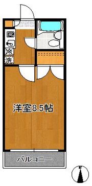 ジュネス市川の間取り画像