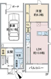 モディフィス長久手の間取り画像