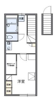 レオパレス眺望の間取り画像