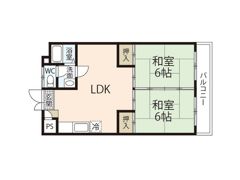 東雲翠苑の間取り画像