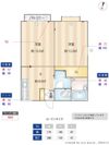 高稲荷ハイツの間取り画像