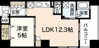 アールヴォレ楠木の間取り画像