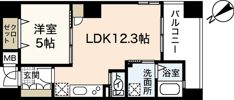 アールヴォレ楠木の間取り画像