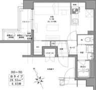 Sugar Hills Higashiyamaの間取り画像
