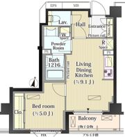 パークアクシス自由が丘テラスの間取り画像