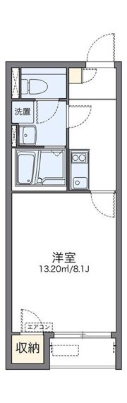 レオネクストヒールコートの間取り画像