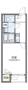 レオネクストヒールコートの間取り画像