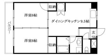 エクシード久万ノ台の間取り画像
