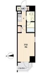 オーキッドレジデンス蔵前の間取り画像