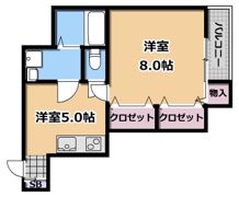 グランドソレイユ香里園の間取り画像