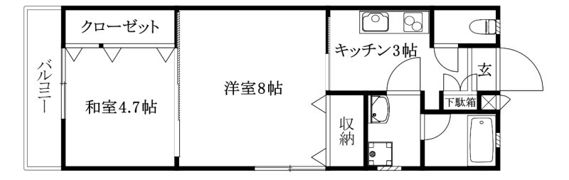 プレアマール・KIKU 西棟の間取り画像