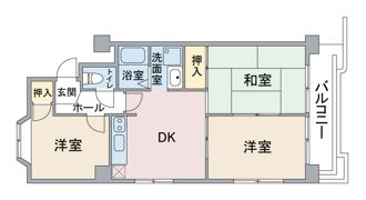 リバーサイドハーチャの間取り画像