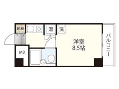 シティコーポ比治山の間取り画像