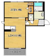 リバーサイド小野田IIの間取り画像