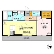 ラヴィーヌみどりのの間取り画像