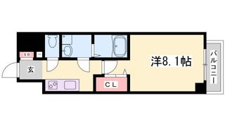 アドバンス神戸ラフィナートの間取り画像