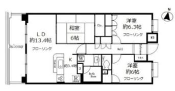UURコート志木の間取り画像