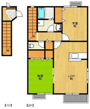 Seiwa ResidenceⅡの間取り画像