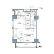 パークハビオ東中野の間取り画像