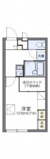 レオパレスFluoriteの間取り画像