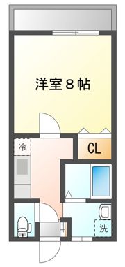 フェヴァリーFの間取り画像