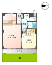 セレーヌ泉の間取り画像