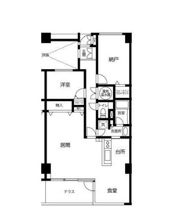 TLRレジデンス磯子駅前の間取り画像