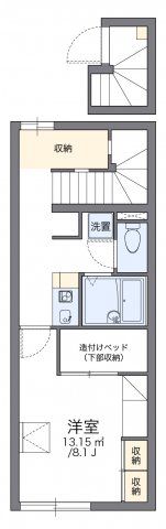 レオパレスセードルの間取り画像