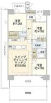 マストスクエア本山四谷通の間取り画像