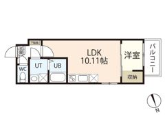 セブンプロート江波本町Ⅱの間取り画像