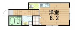 RIDERE（リーデレ）五日市中央の間取り画像