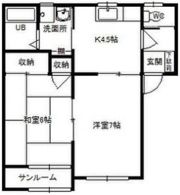 クレヨンハウスNo.3の間取り画像