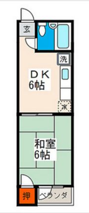 サンライズ小谷の間取り画像