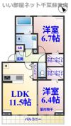 シャイングレイスの間取り画像