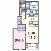 フラワーⅡの間取り画像