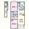 フラワーⅡの間取り画像