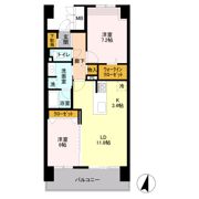 ロイヤルパークス若葉台の間取り画像