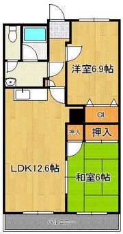 ローズヴィラの間取り画像