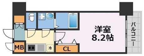 サムティ中之島ウエストの間取り画像