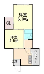 シャトー御影の間取り画像