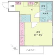 KCB横浜星川の間取り画像