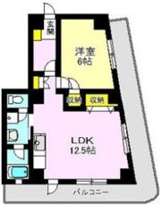 ミズキマンションの間取り画像