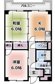 川島第10ビルの間取り画像