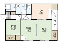 太田荘の間取り画像