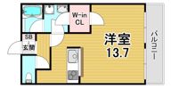 パレス東洋神戸6号館の間取り画像