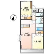 グランチェスタSOUTHの間取り画像