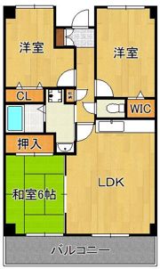 VIENTO NAKAIの間取り画像